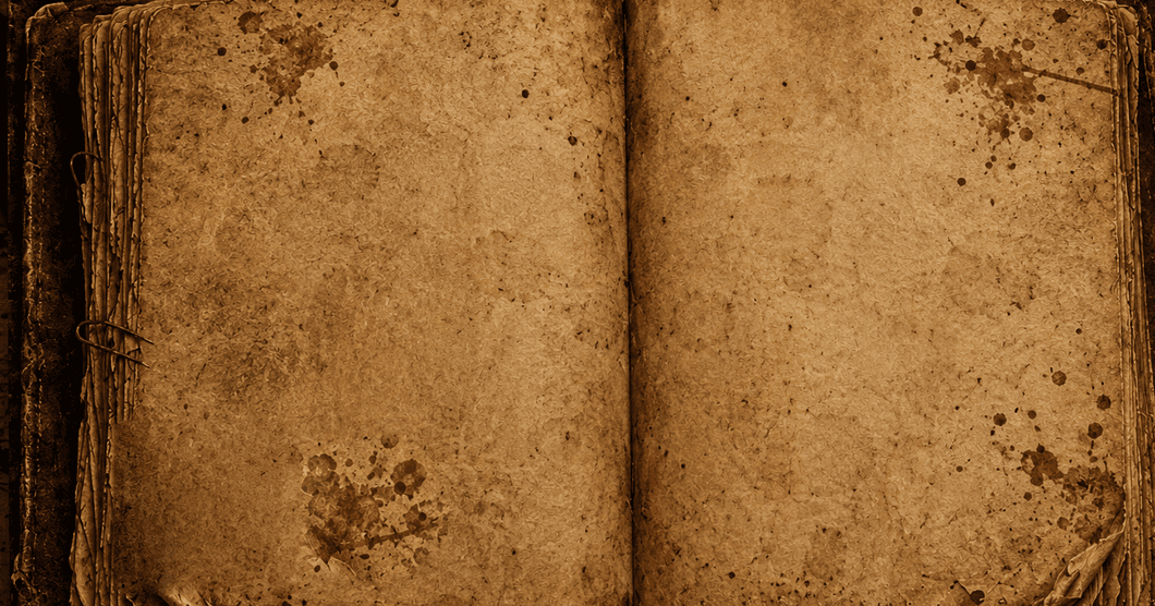 Livre ancien ouvert des Archives Zombies
